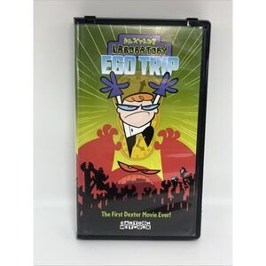 Dexters Laboratory VHS Lot Greatest Adventures & Ego Trip 2000 2001 Clamshell